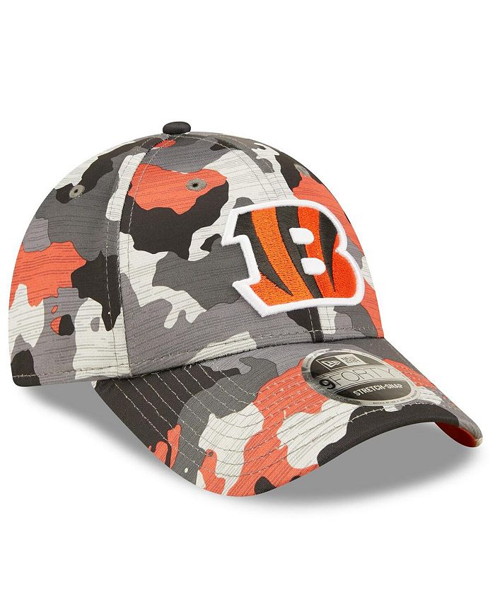 Men's New Era Camo Cincinnati Bengals 2022 NFL Training Camp Official  9FIFTY Snapback Adjustable Hat