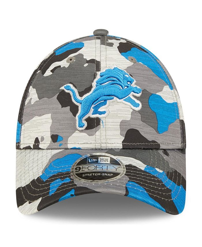 New Era Youth Boys Camo Detroit Lions 2022 NFL Training Camp Official