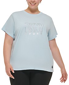 Größe S/alter 8 Bnwt gekauft @ Macys New York DKNY grau Logo Top T Shirt 