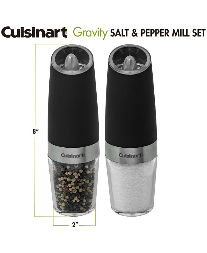 Cuisinart Gravity Salt & Pepper Mill Set Macy's