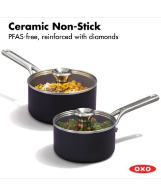 Professional HA Ceramic 4-Pc. Saucepan Set