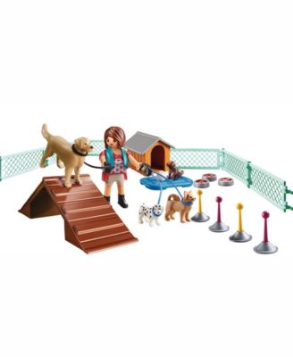 playmobil dog agility