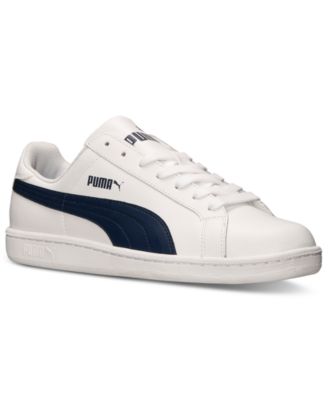 Puma - Men's Smash Leather Casual Sneakers from Finish Line