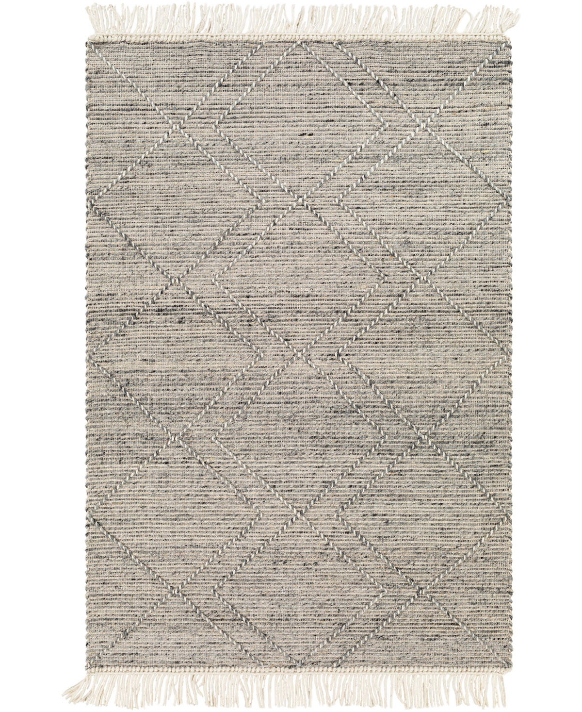 Surya Lucia Lci-2303 8in x 10' Area Rug - Charcoal