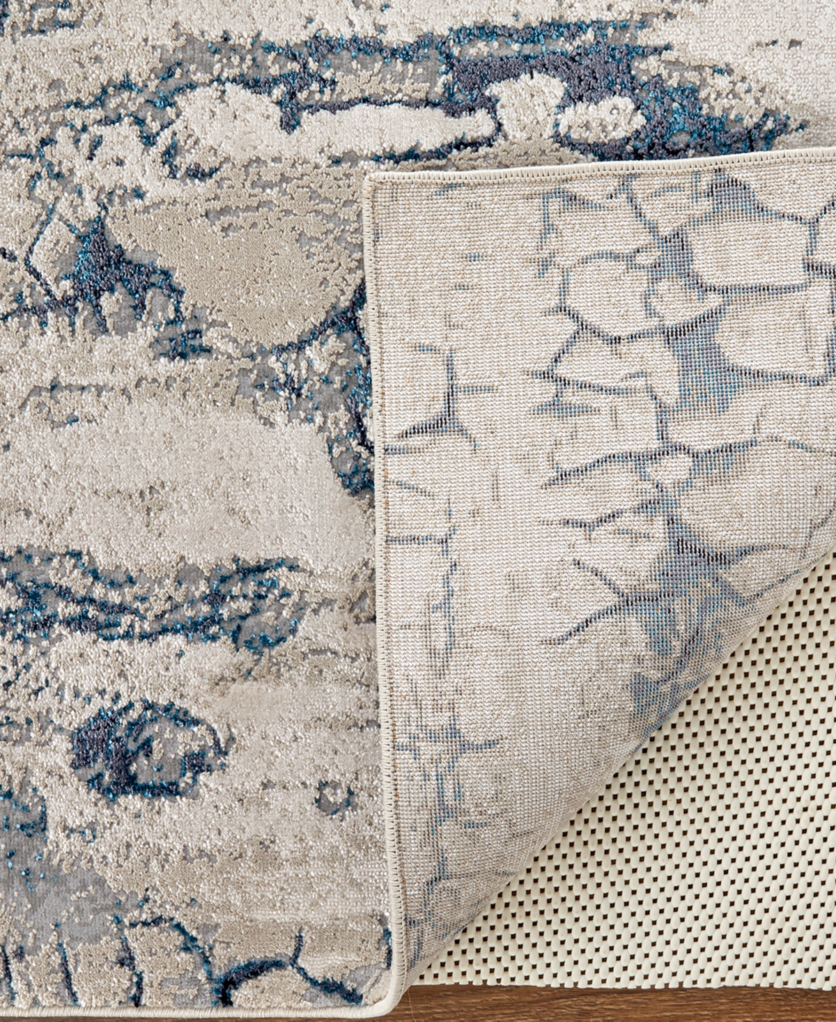 Simply Woven Armada R39h2 6'7" X 9'6" Area Rug In Blue,beige