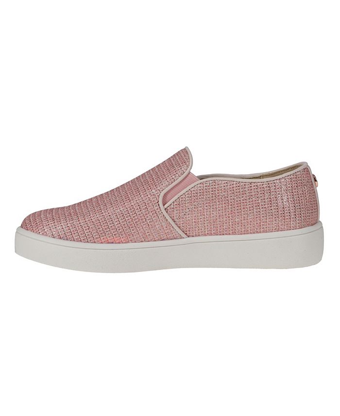 Michael Kors Little Girls Jem Rachel Glitter Slip On Sneakers - Macy's