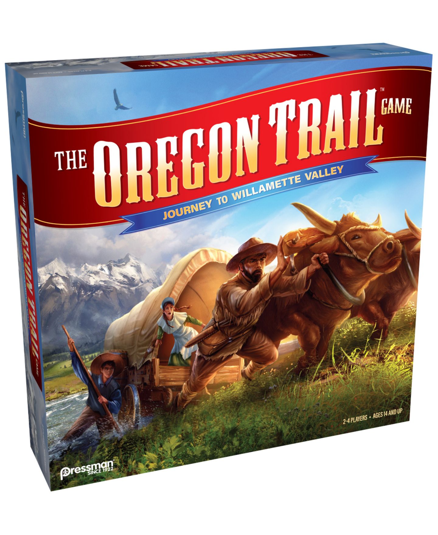 Детские игрушки Pressman Toy the Oregon Trail Game - Journey to Willamette Valley Set, 295 Piece — фото 1