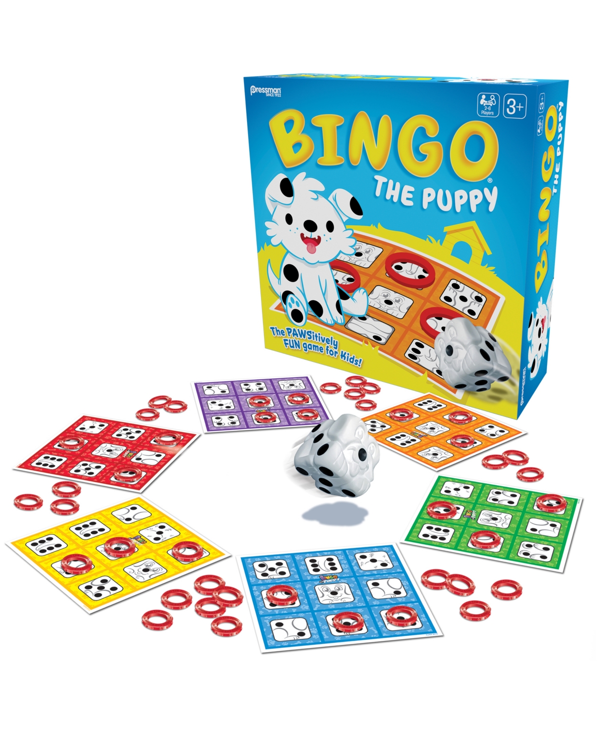 Shop Pressman Toy Bingo The Puppy Set, 58 Piece In Multi
