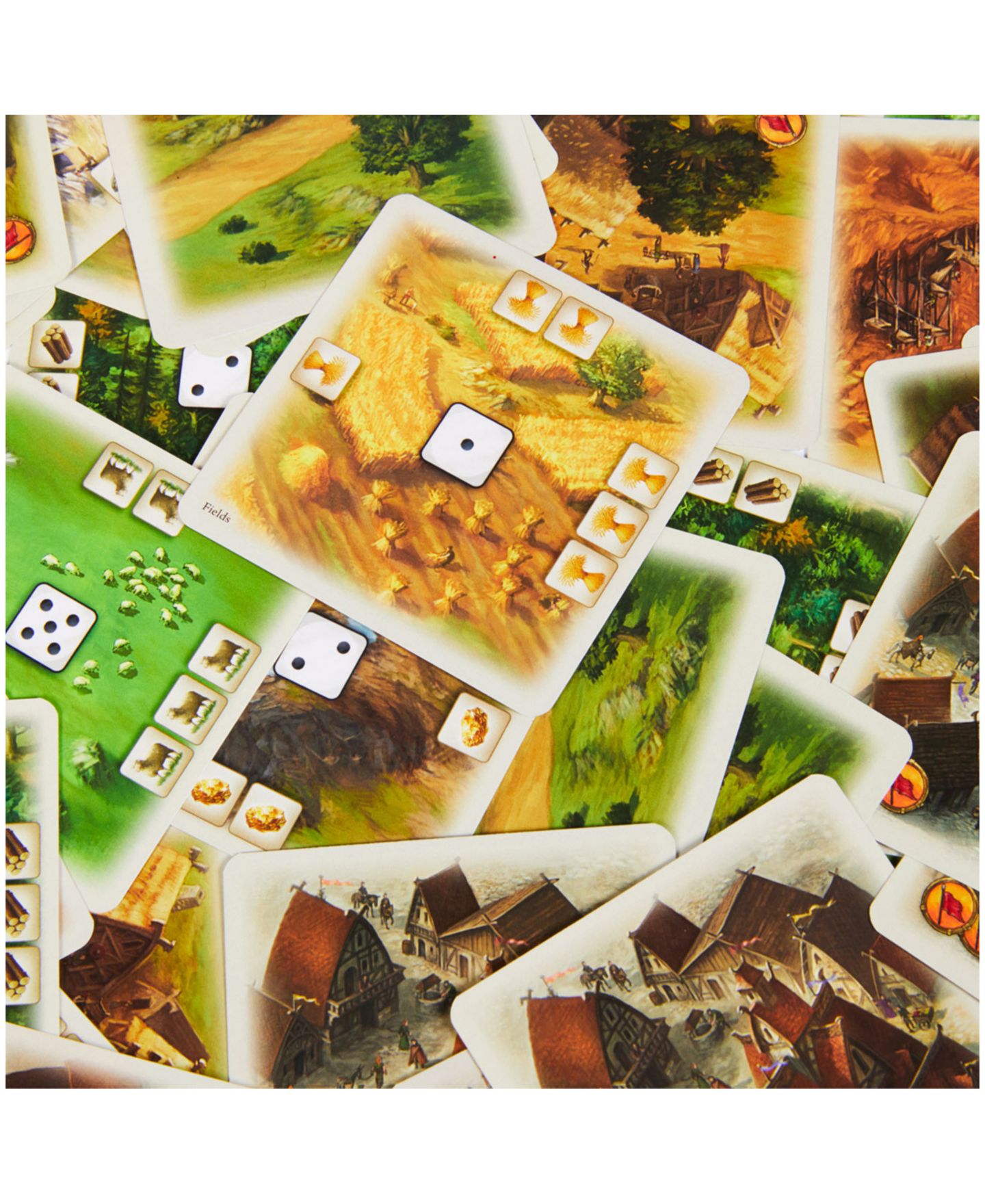 Детские карточные игры Rivals for Catan Deluxe 2-Player Strategy Card Game, 198-Piece, Ages 10+ — фото 5