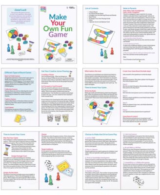 Make Your Own Fun Game Set, 64 Piece