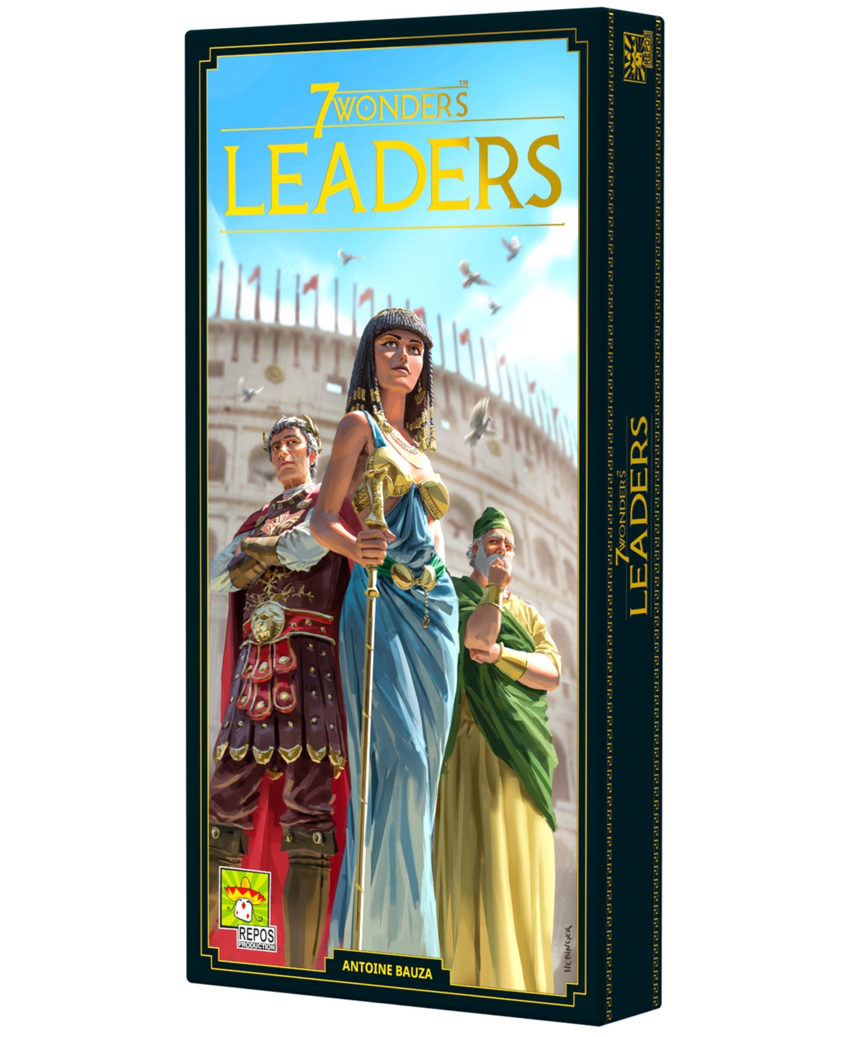 Repos Production 7 Wonders Leaders Expansion New Edition Set, 80 Piece In Multi Color