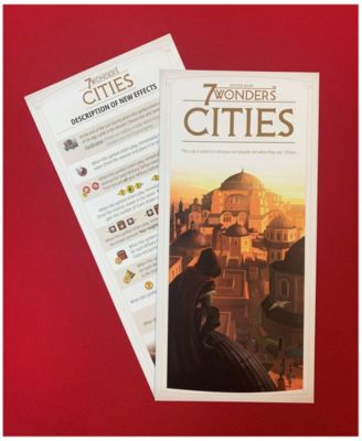 7 Wonders Cities Expansion New Edition Set, 85 Piece