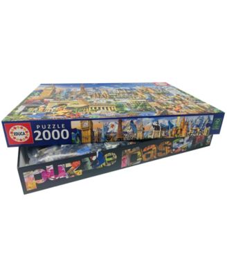 Europe Landmarks Puzzle Set, 2001 Piece