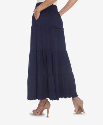 Women's Tiered Maxi Skirt
