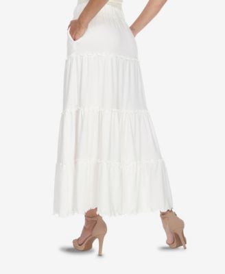 Women's Tiered Maxi Skirt