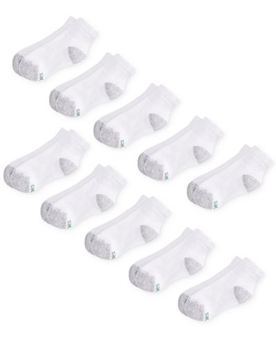 Hanes Boys' or Little Boys' 10-Pack Ankle Socks