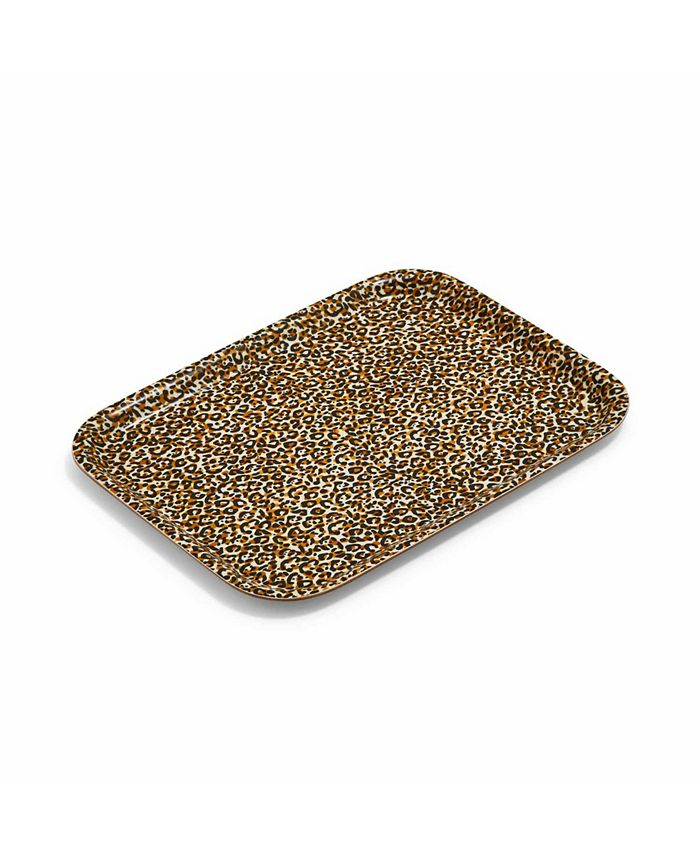 Spode Creatures Of Curiosity Birch Serving Tray - Dark Floral Rectangular Platter, Dishwasher Safe - View #2