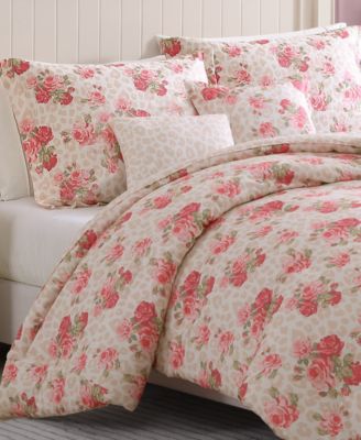 Betsey Johnson 5 Piece Wild Love Comforter Bed Set, Twin - Macy's