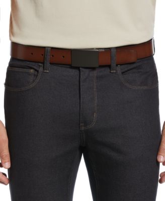 Men's Plaque Reversible Belt