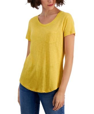 Style & Co - Women's Pocket T-Shirt