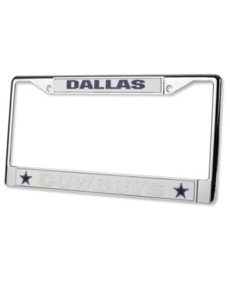 Rico Industries - Dallas Cowboys Chrome License Plate Frame