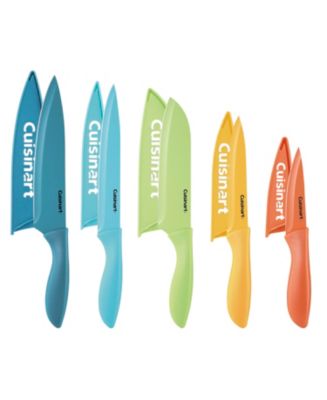 Cuisinart 10-Pc. Printed Words Knife Set - Macy's