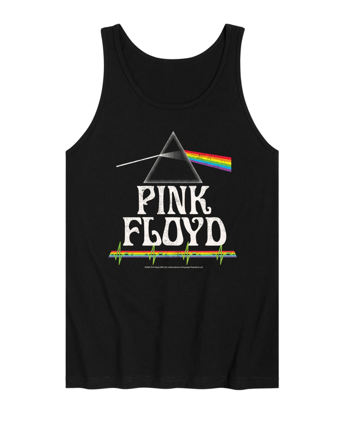 Men's Pink Floyd Dark Side Moon Tank - Black