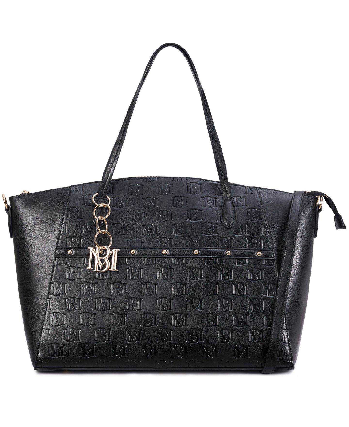 Женская сумка Badgley Mischka Caroline Tote Weekender Travel, цвет: Чёрный — фото 7