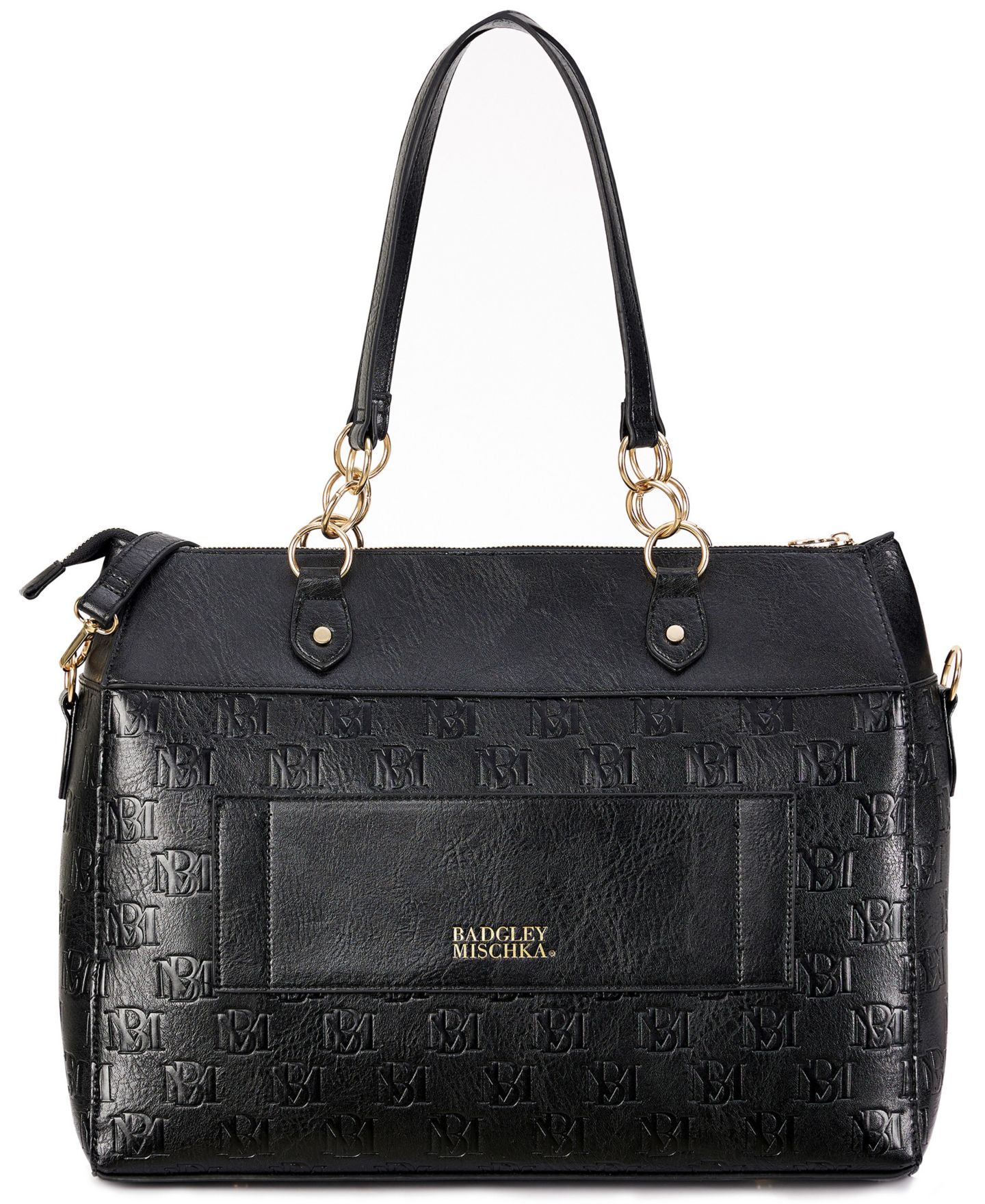 Сумка Badgley Mischka Madaly 17" Travel Tote, цвет: Чёрный — фото 6