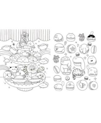 A Million Kawaii Cuties: The Sweetest Things to Color by Lulu Mayo
