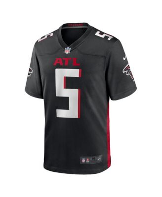 Men's Drake London Black Atlanta Falcons Player Game Jersey
