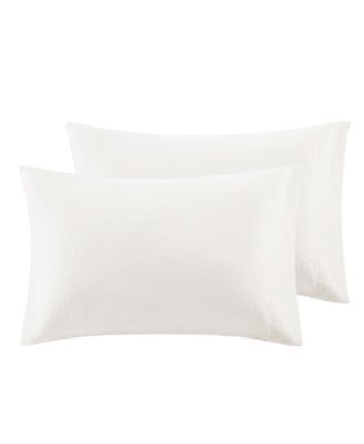 Madison Park Pre-Washed Pillowcase Pair, Standard & Reviews - Home - Macy's