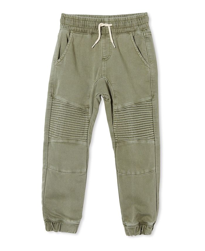 COTTON ON Toddler Boys Moto Paneling Slouch Joggers Jeans - Macy's