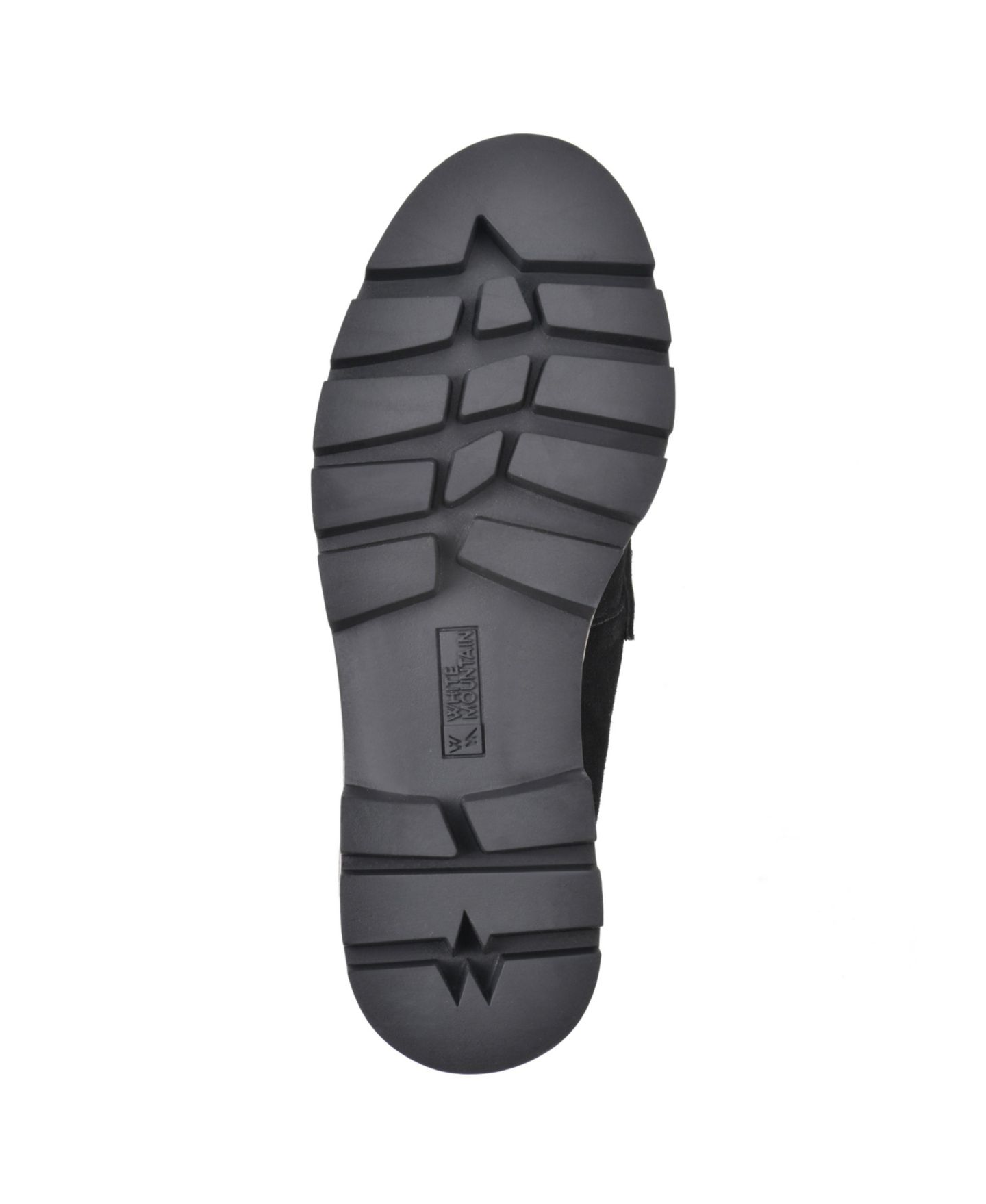 Женские туфли White Mountain Gunner Lug Sole, цвет: Чёрный замшевый — фото 5