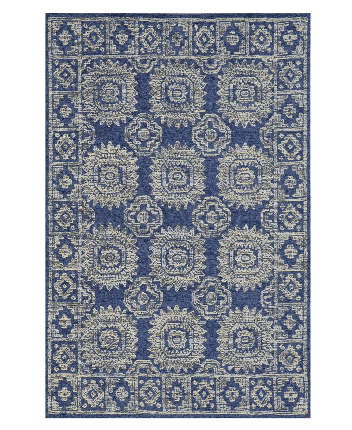 Kas Hudson 2469 9' x 13' Area Rug - Navy