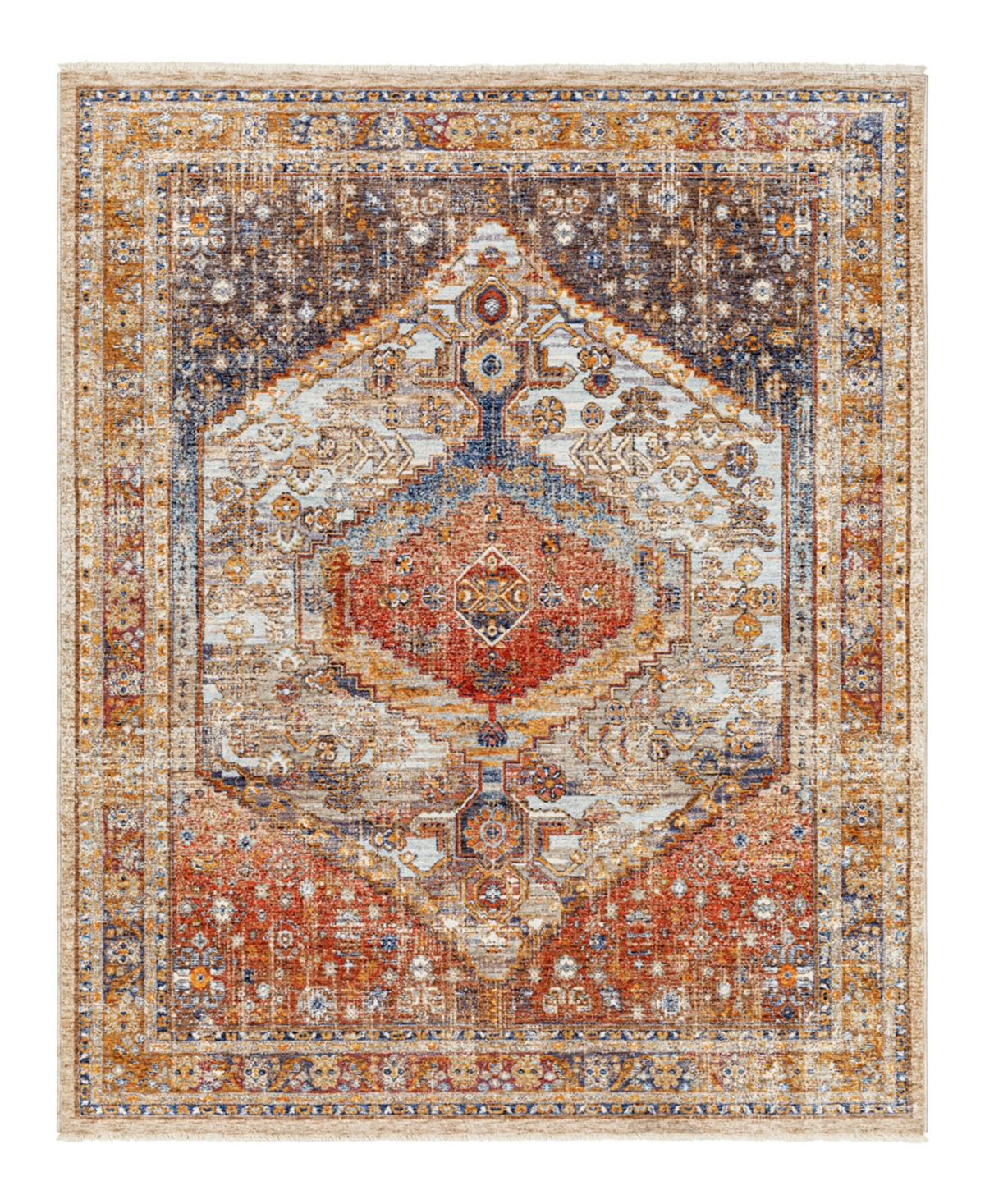 Surya Misterio Mst-2312 5' x 7'8in Area Rug - Beige