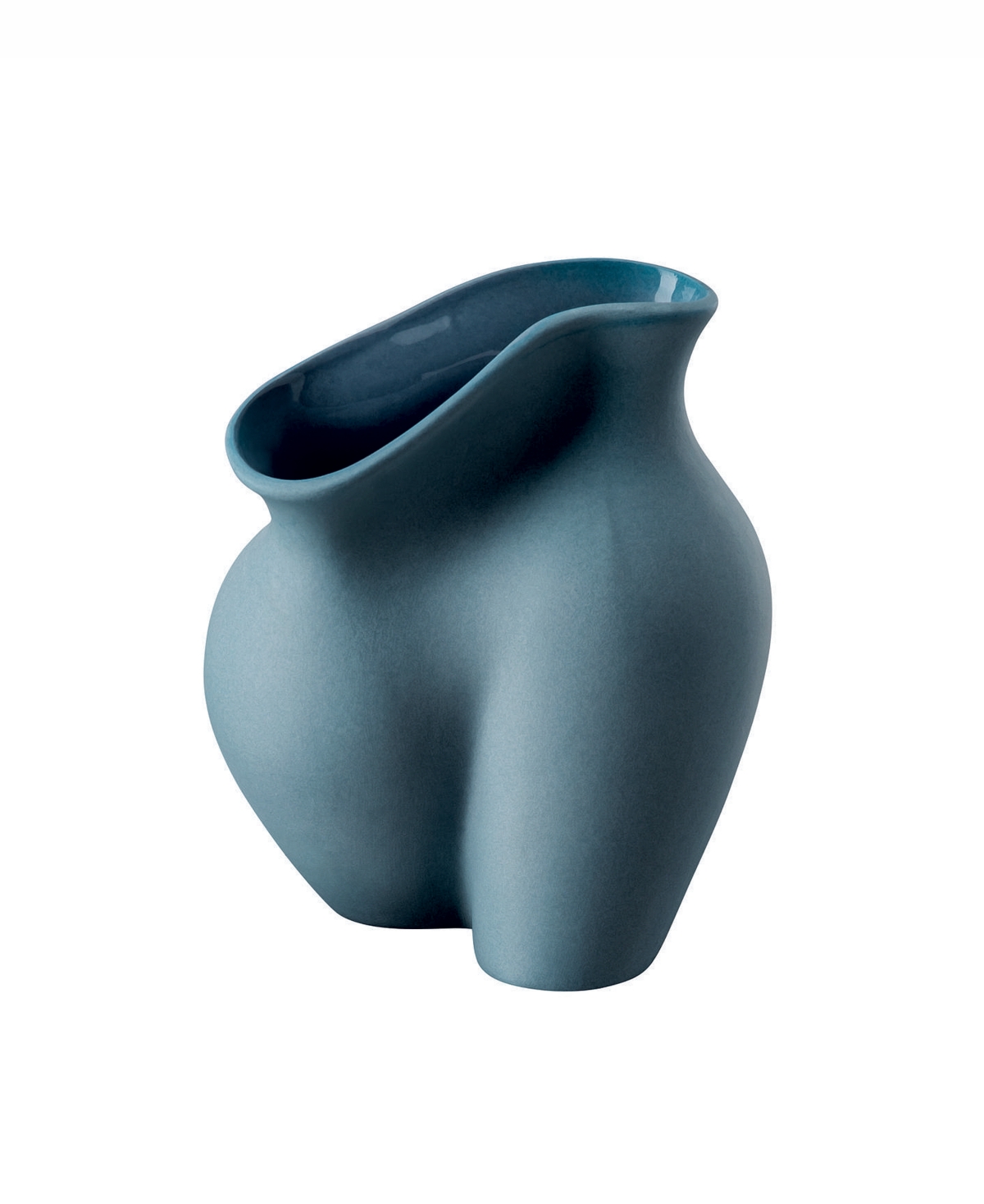 Rosenthal La Chute Pacific Mini Vase In Light Blue