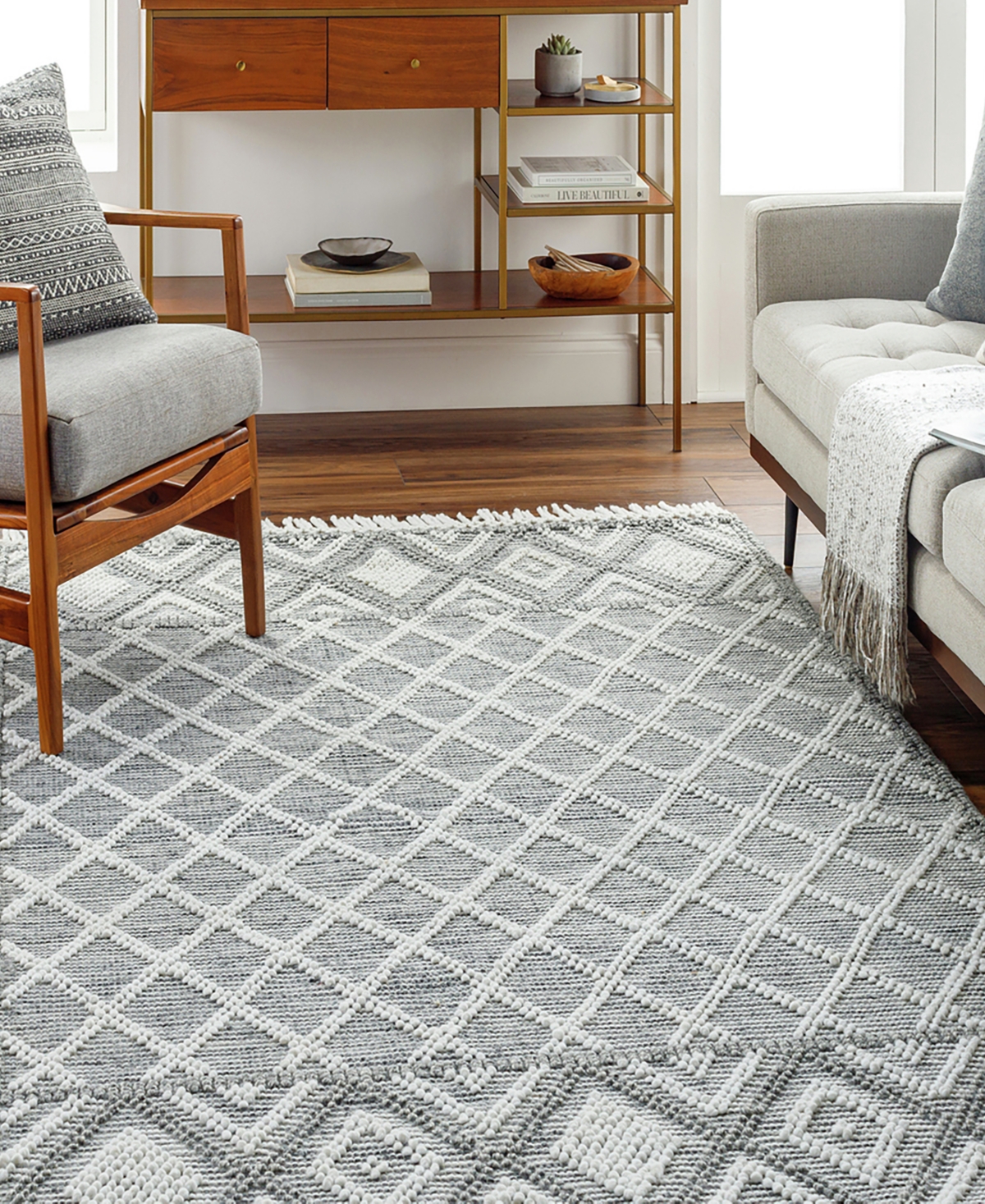 Livabliss Fleur Fle- 6' x 9' Outdoor Area Rug