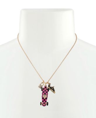 Betsey Johnson Pendant Necklace - Macy's