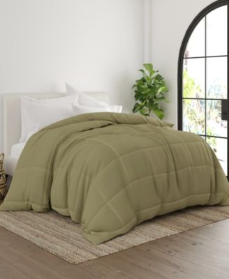 All Season Lightweight Solid Down Alternative Comforter, Twin/Twin XL