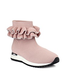 Little Girls Helena Ruffle Sneakers