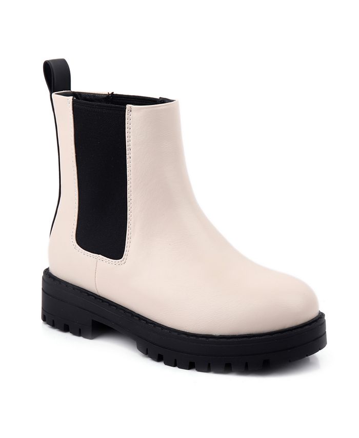 Macy s outlet white boots