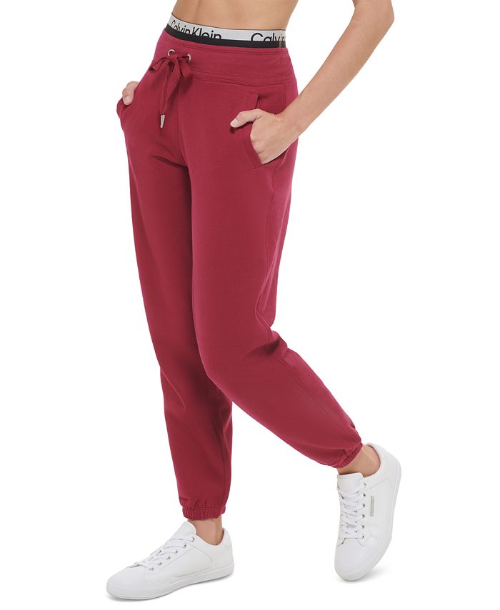 Calvin Klein Women's Logo Elastic Sweatpant Jogger Macy's
