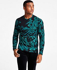 Samson Abstract Rainforest Graphic Long-Sleeve T-Shirt, Created for Macy's 