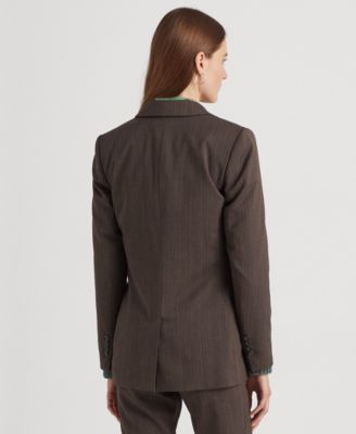 Lauren Ralph Lauren Herringbone Blazer - Macy's