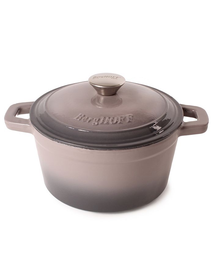 BergHOFF Neo Cast Iron 3 Quart Covered Dutch Oven and 7 Quart Covered Stockpot, Set of 2 Macy's