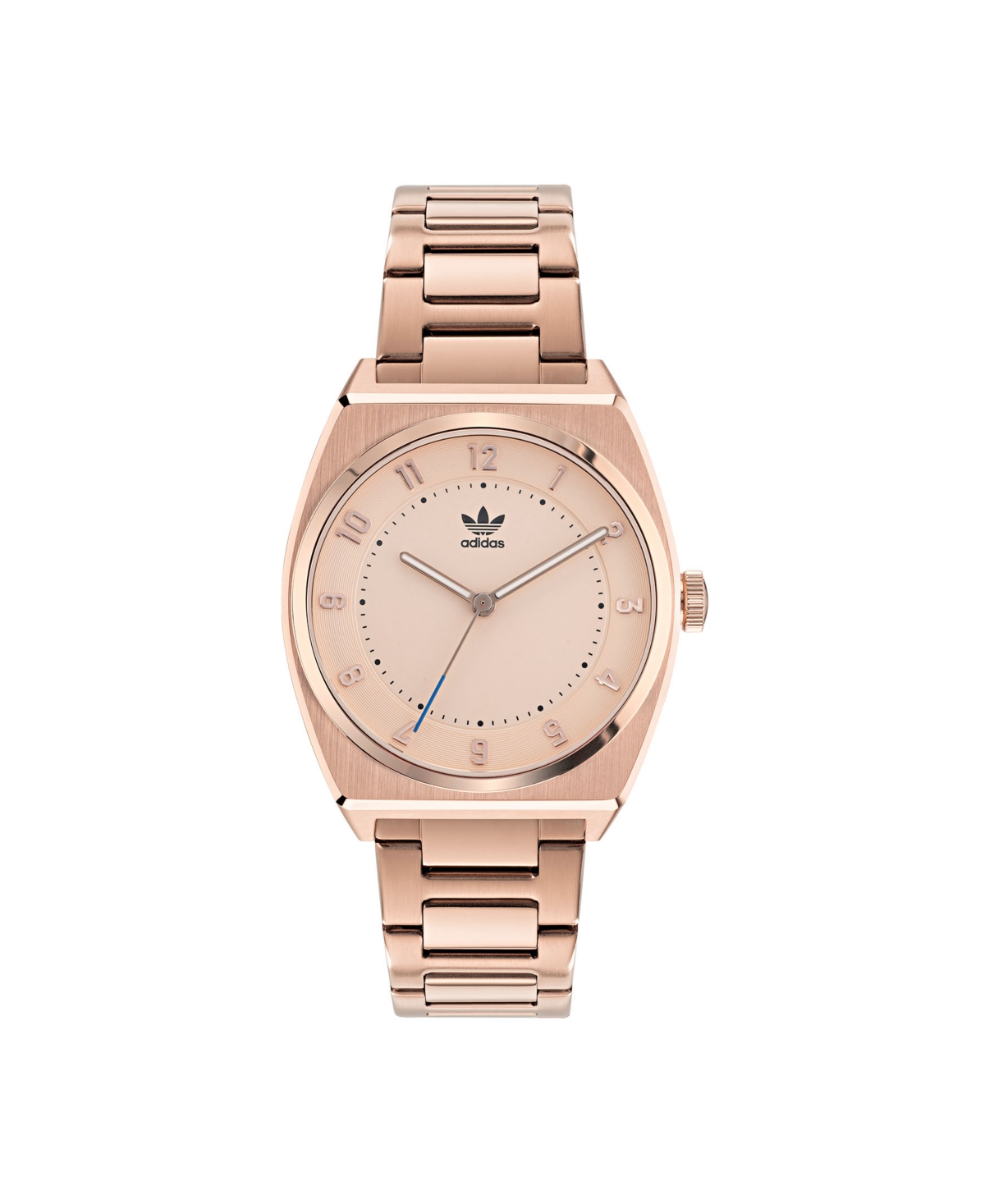 Unisex Three Hand Code Two Rose Gold-Tone Stainless Steel Bracelet Watch 38mm - Rose Gold-Tone