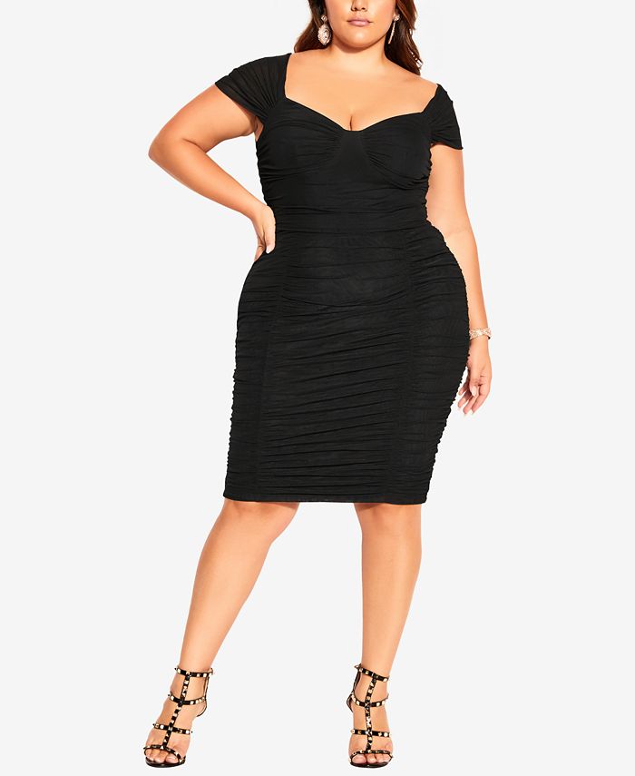 City Chic Trendy Plus Size Sophia Maxi Dress - Macy's