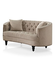 Mankas Curved Arm Love Seat