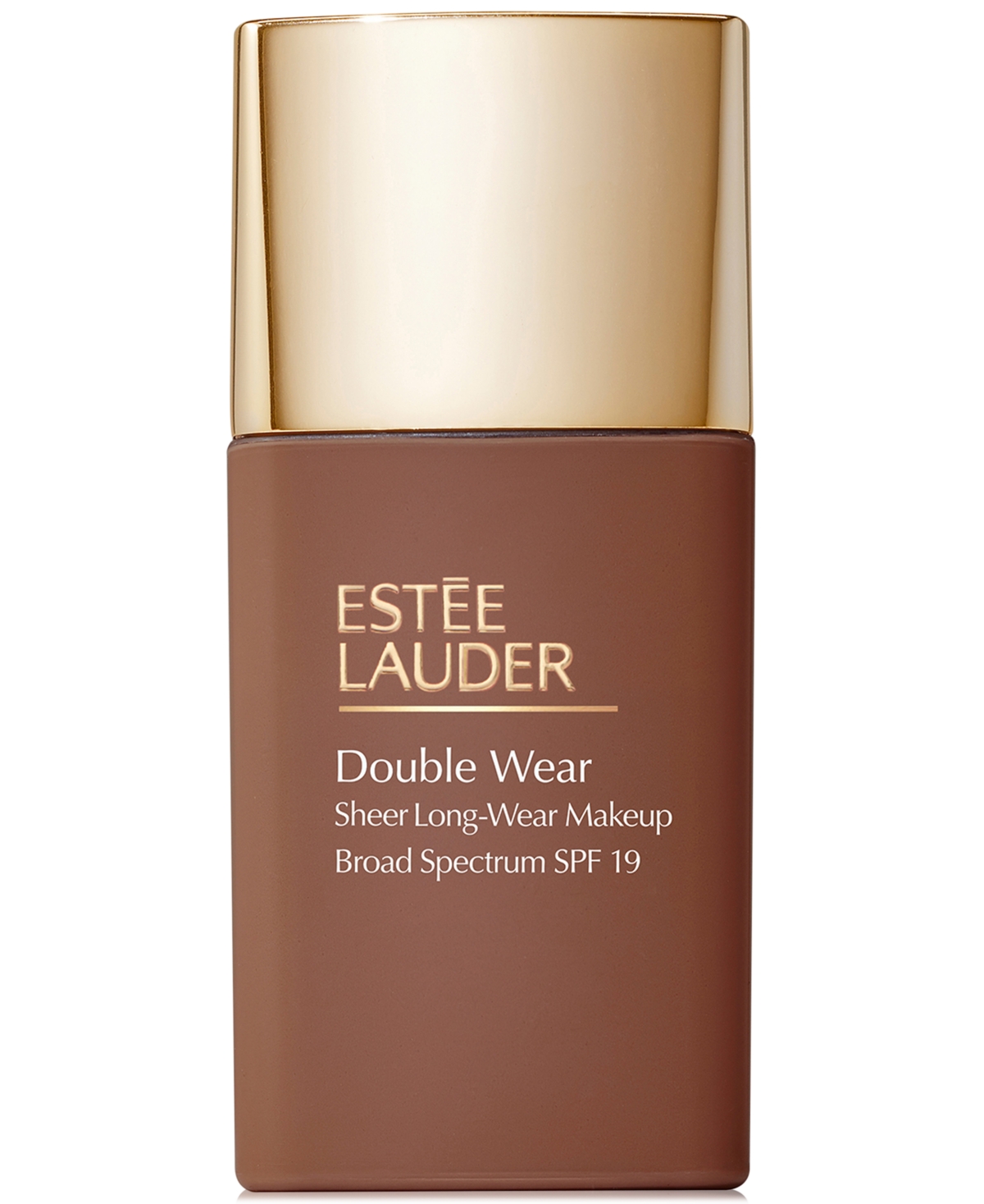 Estée Lauder Double Wear Sheer Long-wear Foundation Spf19, 1 Oz. In C. Rich Umber - Extra Deep With Rich Red